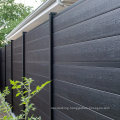 Factory Price Garden Wood Plastic Composite Fence Aluminum or WPC Post Outdoor WPC Fence Panel